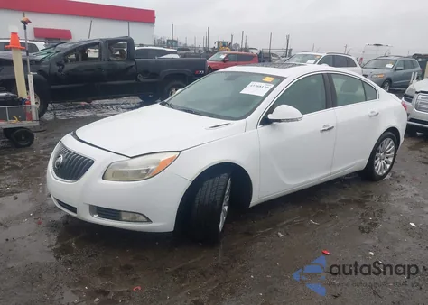 2013 Buick Regal Turbo - Premium 1 from USA, damaged, VIN 2G4GS5EV5D9248360